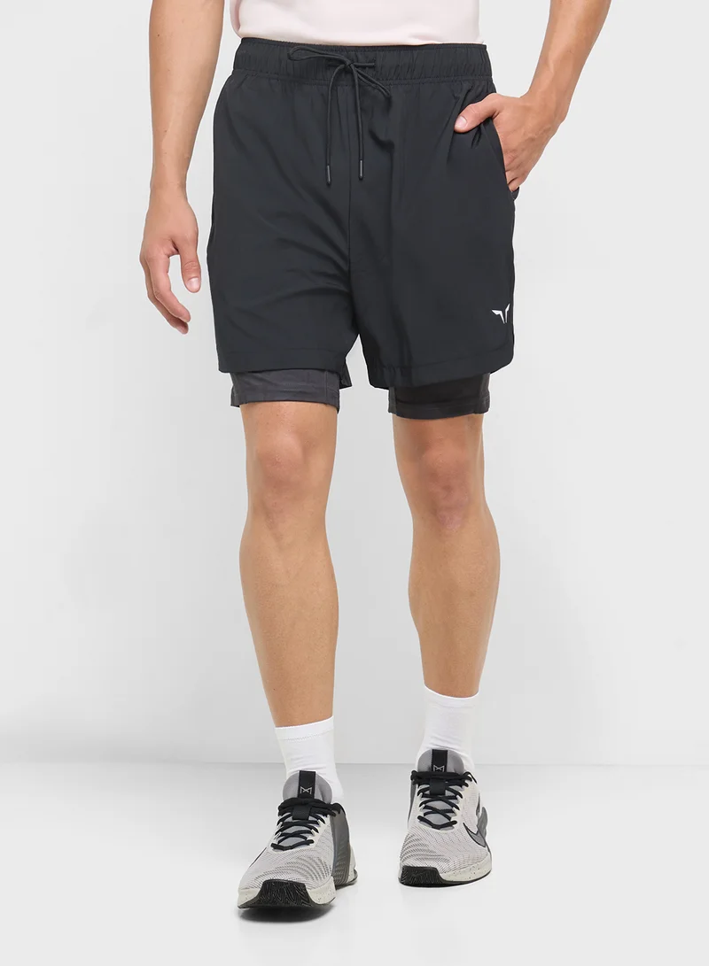 سكوات وولف Limitless 2-In-1 7" Shorts