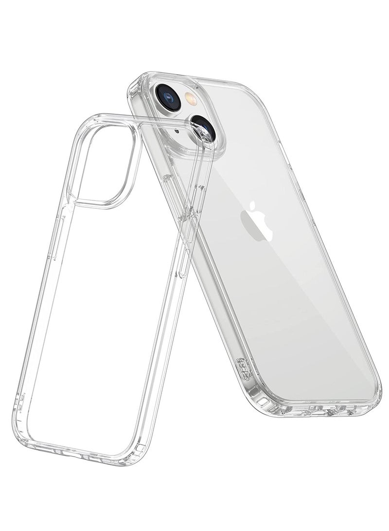 روك بو فون 14 6.1 بوصة حالة الهاتف ، ومكافحة اصفرار ، ومكافحة سقوط الحماية ، مع غطاء حماية ضد الصدمات ، سامسونج حالة الهاتف فون 14 كريستال شفافة - Image 5