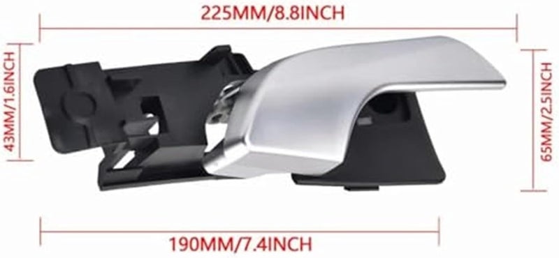 Wivplex Interior Door Handle for Alfa Romeo Giulietta - Image 2