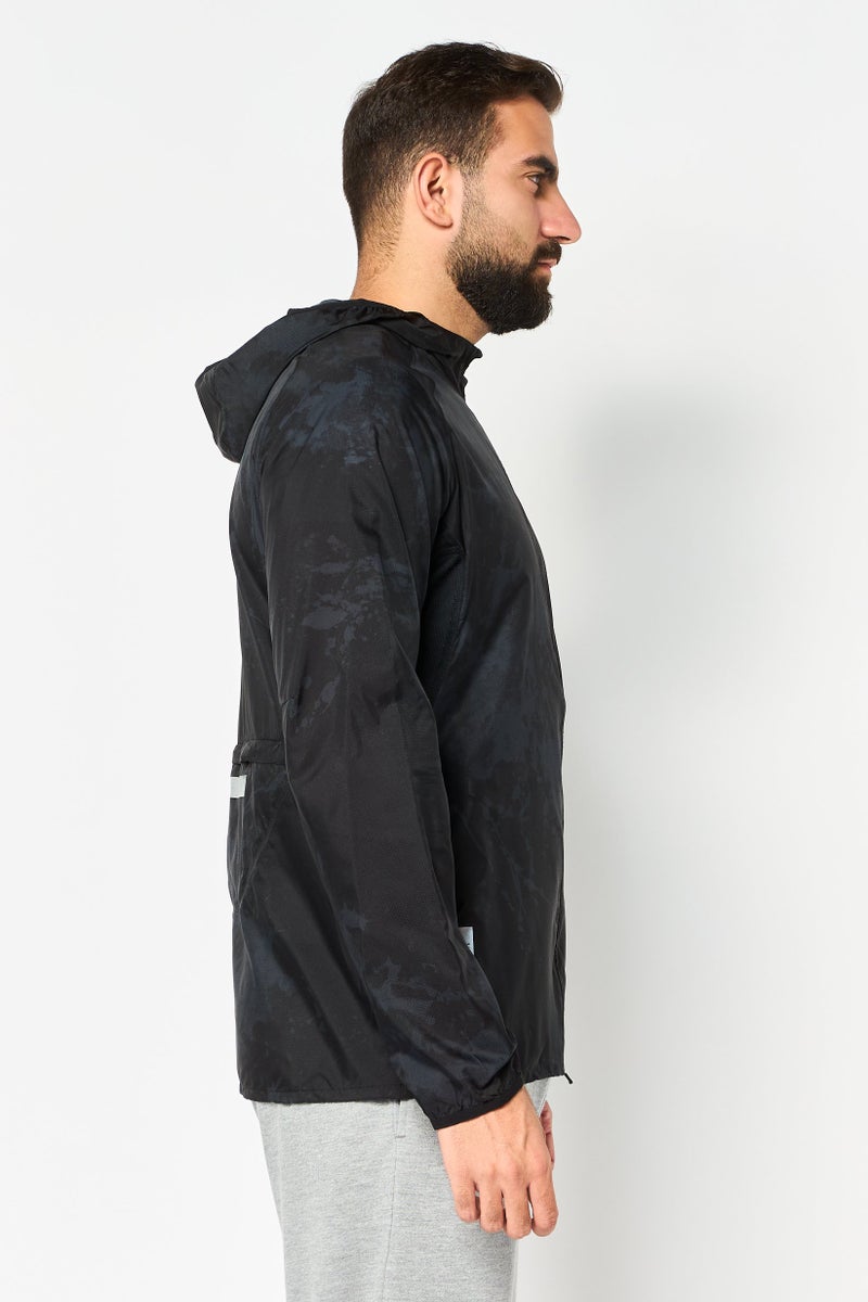 Nike Men Sportswear Fit Long Sleeve Training Jacket, Black - Image 3