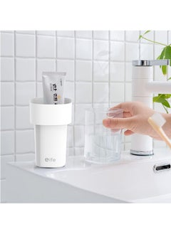 Toothbrush Holder for Bathroom with 5 Toothbrush Head Protective Case, 1pcs White Covered Toothbrush Holders Can be Used as Toothbrush Travel Container for Camping School Business Trip Shower - pzsku/Z5EC8E03DFA3311A67807Z/45/_/1718091295/9606aa36-f426-48b4-9f86-db28286a54e0