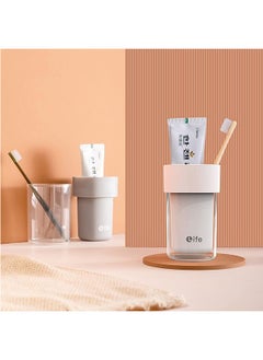 Toothbrush Holder for Bathroom with 5 Toothbrush Head Protective Case, 1pcs White Covered Toothbrush Holders Can be Used as Toothbrush Travel Container for Camping School Business Trip Shower - pzsku/Z5EC8E03DFA3311A67807Z/45/_/1718596520/6f034bda-daba-4de7-9723-aca48cbcf752