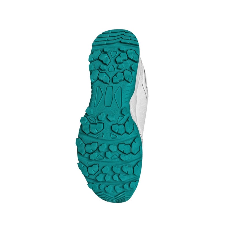 CA Cricket Arabia Pro Vintage White/Teal Cricket Shoes, UK 7 / EU 40 - Image 3