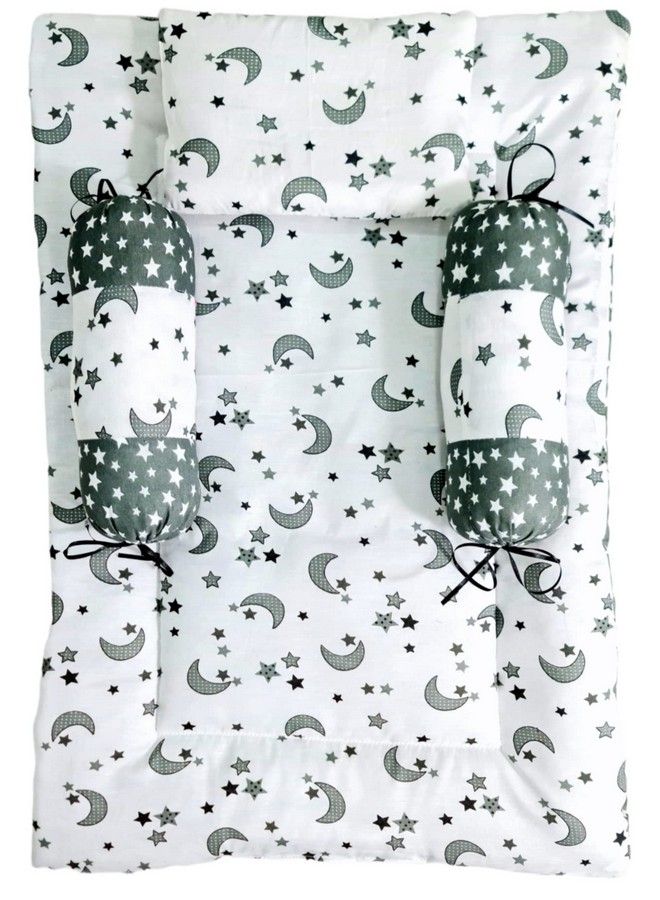 Brandonn Baby Bedding Gift Pack Combo Of Bedding With 3 Pillow Set And Sleeping Bag Combo Of 2 - Image 3