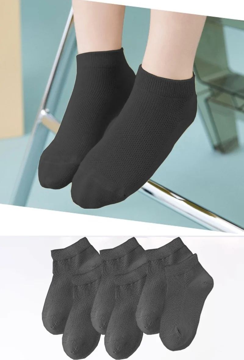 Bgk 6 Pairs Children's Short Summer Socks