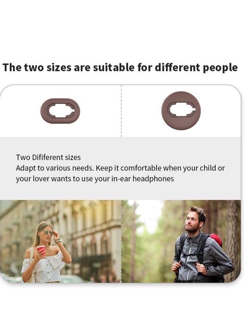 Ear Tips for Galaxy Buds Live [8 Pairs] Silicone Covers Eartips Accessories Compatible with Samsung Galaxy Bud Live Anti-Slip Ear Tip Cover Wing - Image 4