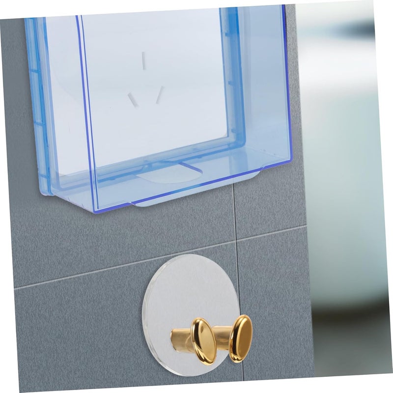 Garneck 4pcs Clear Adhesive Cable Clips for Smooth Surfaces No Drill Cord Holders for Kitchen Bathroom Organize Chargers Power Plugs Enhance Safety Reduce Clutter - Image 4