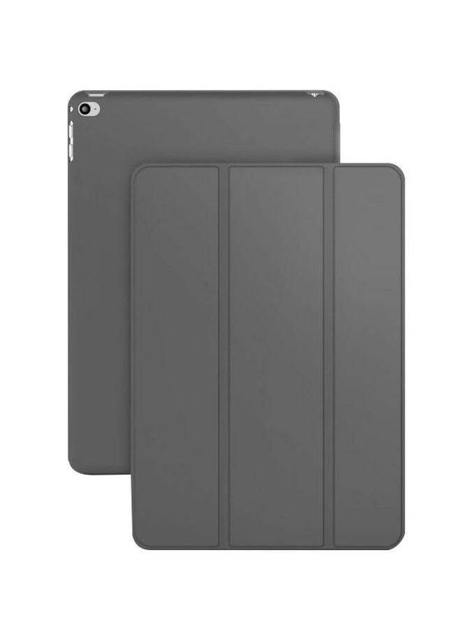 NIBEMINENT Smart Tri Fold Case Cover For Apple iPad 6/Air 2 Black - Image 1