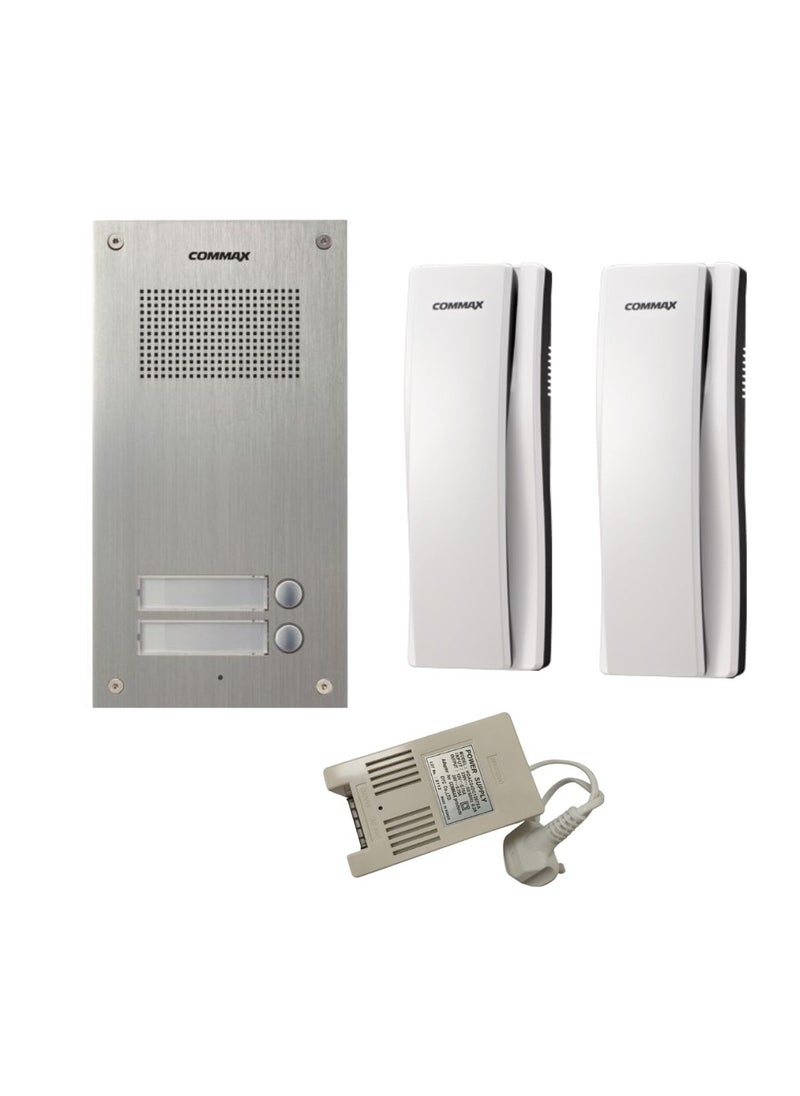 كوماكس - لوحة انتركم كوماكس صوتي مع سماعتين DR- 2UM-DP-SS - Image 1
