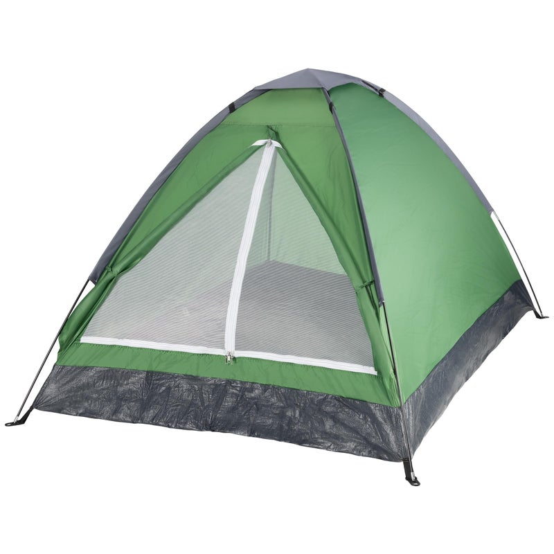 Wakeman 2 Person Camping Tent with Rain Fly and Carrying Bag â€“ Lightweight Outdoor Pop Up Tents for Camping Essentials, Music Festivals, Backpacking, Hiking, or Beach Shelter by Wakeman Outdoors - Image 1