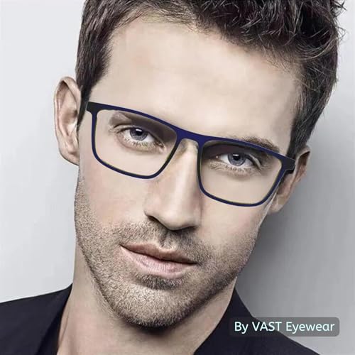 Vast® Photochromic Blue Cut Computer Glasses for Eye Protection | Zero Power Anti Glare & Blue Light Filter Glasses | UV Protect Specs for Men & Women| Frames - Image 3