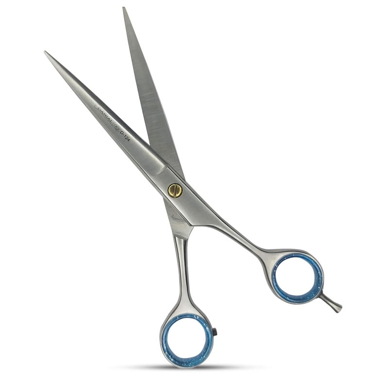DANIAL 6.5" Professional Stainless Steel Hair Cutting Scissors Craft Your Signature Style with Precision - Ideal for Men's Women Barbering, Beard, Mustache Trimming, and Grooming Perfection - Image 1