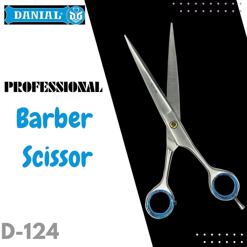 DANIAL 6.5" Professional Stainless Steel Hair Cutting Scissors Craft Your Signature Style with Precision - Ideal for Men's Women Barbering, Beard, Mustache Trimming, and Grooming Perfection - Image 2