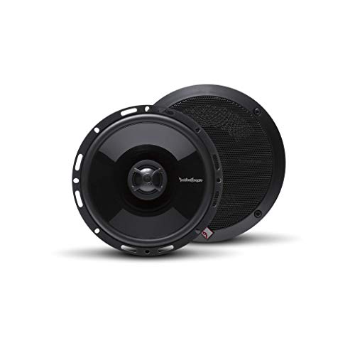 Rockford Fosgate P1650 Punch 6.5" 2-Way Coaxial Full Range Speaker - Black (Pair) - Image 1