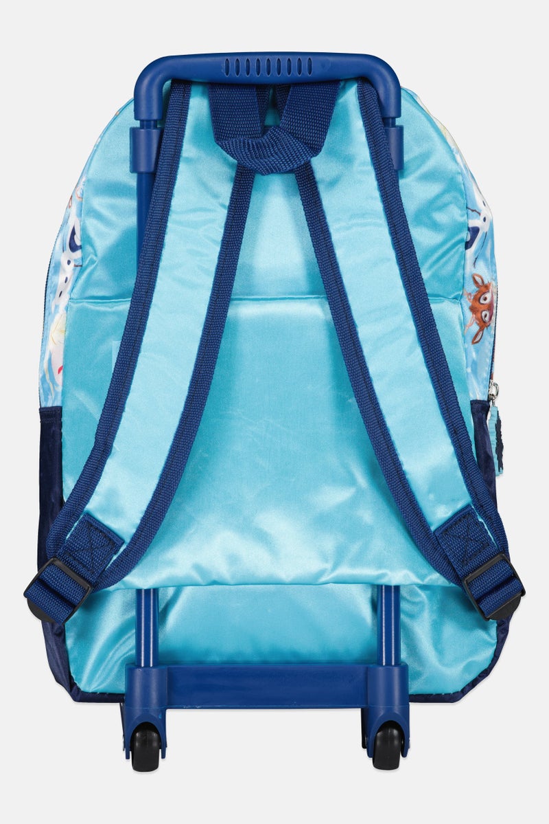 Disney FROZEN مجموعة حقيبة ظهر بعجلات مطبوعة للأطفال البنات 3 في 1، متعددة الألوان - Image 2