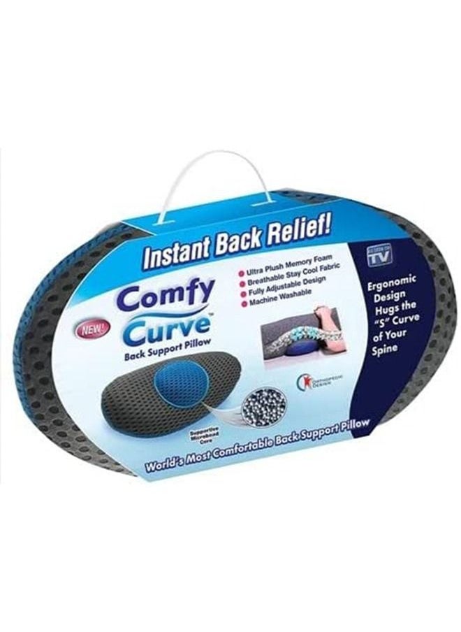 AS SEEN ON TV - Comfy Curve Back Support Pillow - Image 1