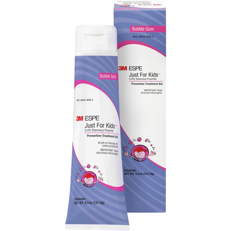 3M 70201400762 Just For Kids 0.4% Stannous Fluoride Brush On Gel, Extra Cavity Protection, 4.3 oz - Image 2