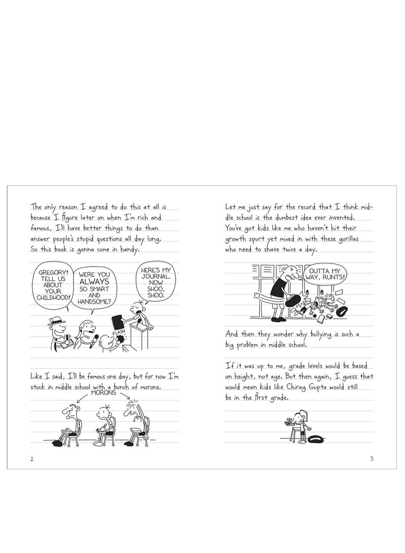 Diary Of A Wimpy Kid - A Novel In Cartoons Paperback English by Jeff Kinney - 39514  - Image 5