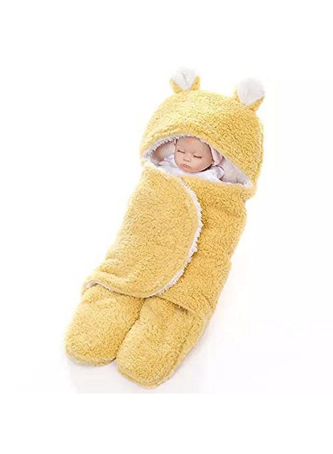 Brandonn Baby Blankets New Born Combo Pack Of Hooded Wrapper Sleeping Bag And Baby Bath Towel For 0 6 Months Baby Boys And Baby Girls Pack Of 2 - Image 4