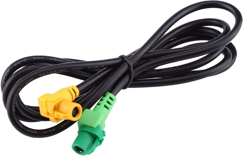 klarako Car USB AUX Switch Socket Wire Harness Cable Adapter For BMW 3 5 Series E87 E90 E91 E92 X5 X6 - Image 4