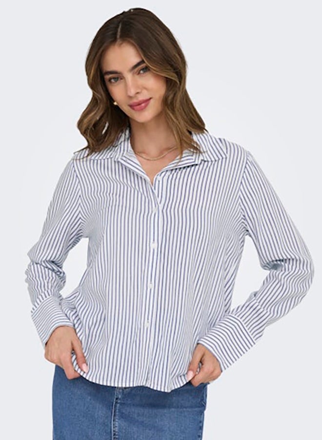 ONLY ONLY Womens Berit Life Longsleeve Shirt Woven  - Image 4