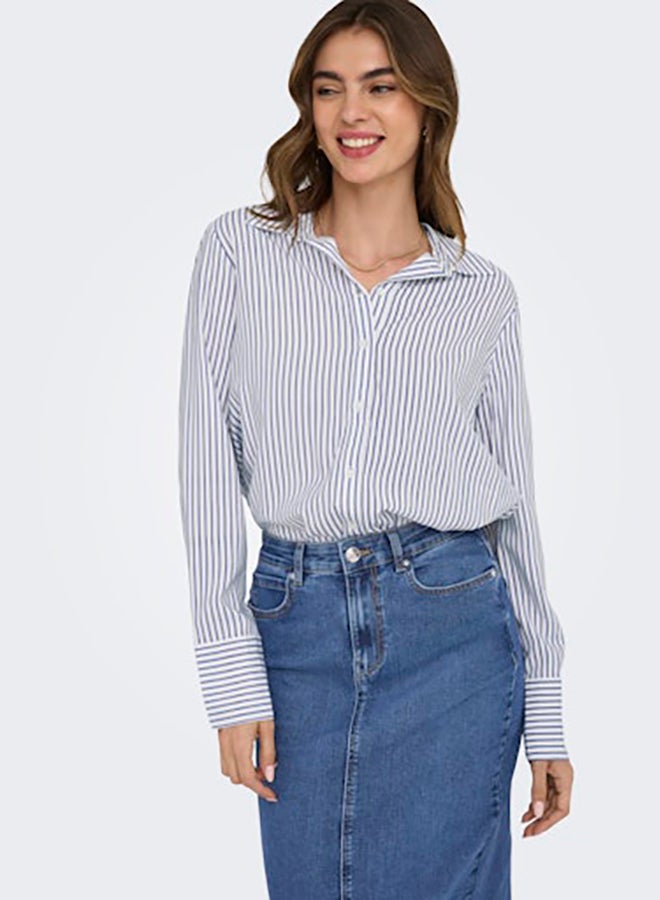 ONLY ONLY Womens Berit Life Longsleeve Shirt Woven  - Image 2