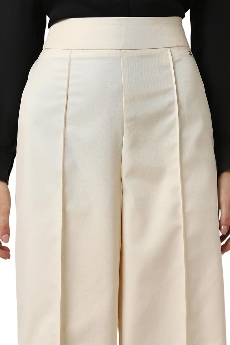 Van Heusen WoUnisex's Regular Mid Rise Pants (VWTFCRGF350127_Beige_34) - Image 4