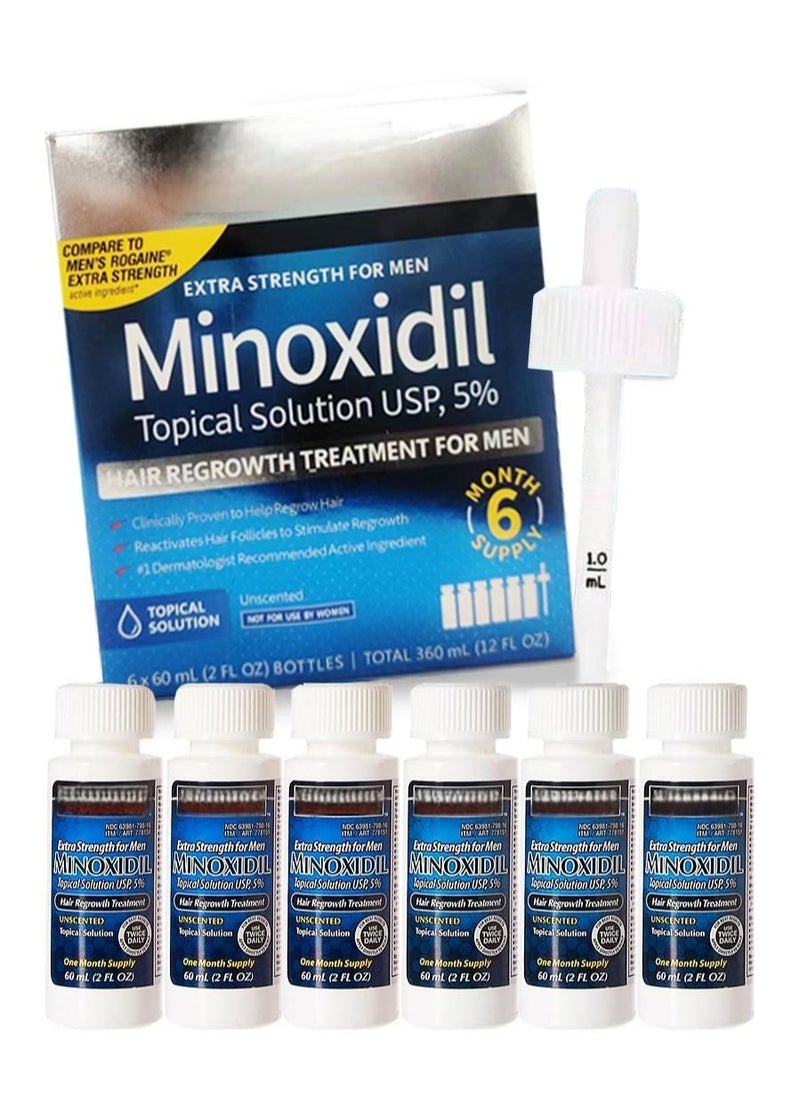 Kirkland Minoxidil for Men Hair Regrowth Treatment 5% Extra Strength, 2 fl oz (6-Month Supply with 1 Droppers) - pzsku/Z5EC9E877C5736CACE44FZ/45/_/1722413258/aebc87b2-dfb2-410d-9c45-f04ed40f3957