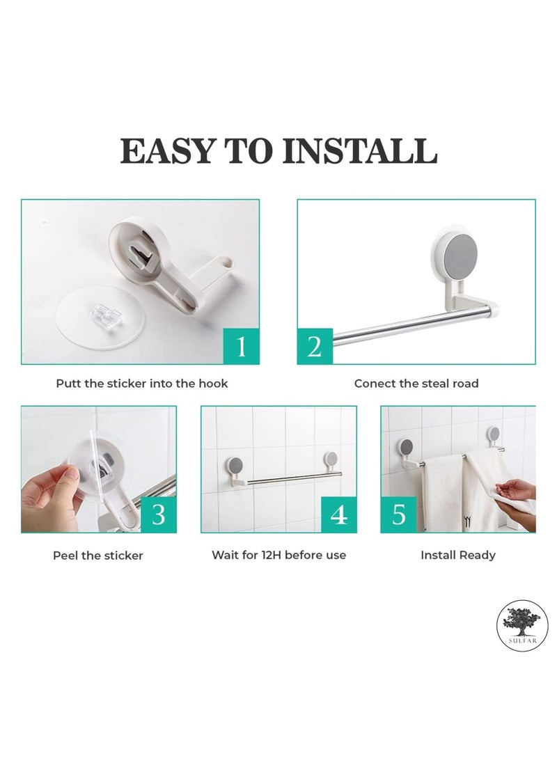 Magic Sticker Series Chrome SS Self Adhesive Towel Napkin Holder for Kitchen and Bathroom (Silver) - pzsku/Z5ECA08ECA2BABA11D703Z/45/_/1733915884/e5ee3bb5-369f-4278-a53d-4eb88a9ad75b