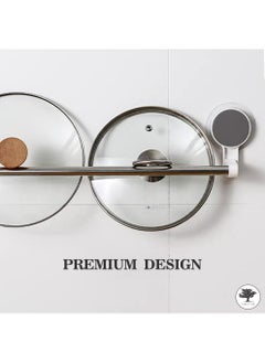 sulfar Magic Sticker Series Chrome SS Self Adhesive Towel Napkin Holder for Kitchen and Bathroom (Silver)  - Image 3