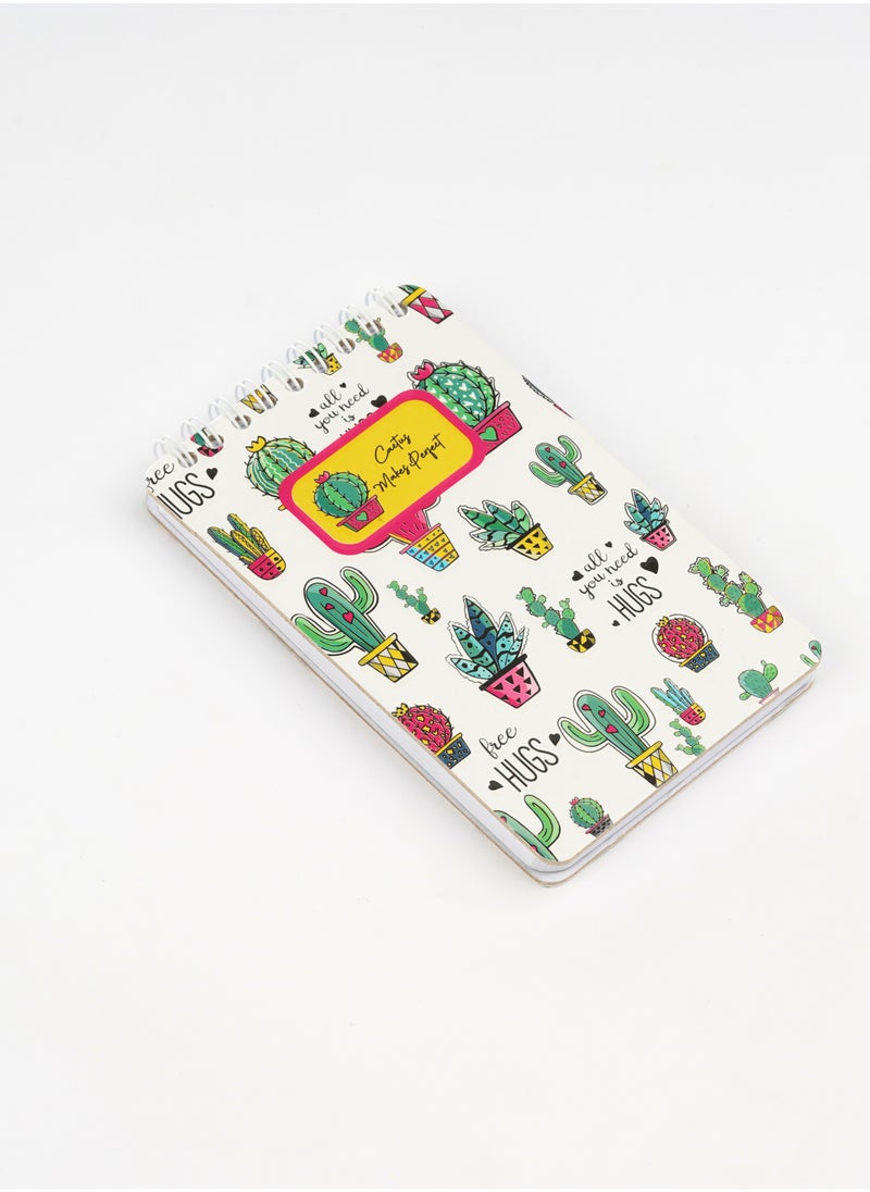 Borg El Arab Printed A6 Wirebound Notebook  - Image 1