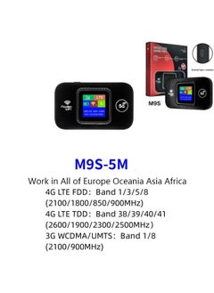 General 4G/5G Mobile WiFi Router 300Mbps Asia High Speed Portable Travel USB-Powered WiFi Modem with SIM Card Slot Share Up to 10 Devices  - Image 2