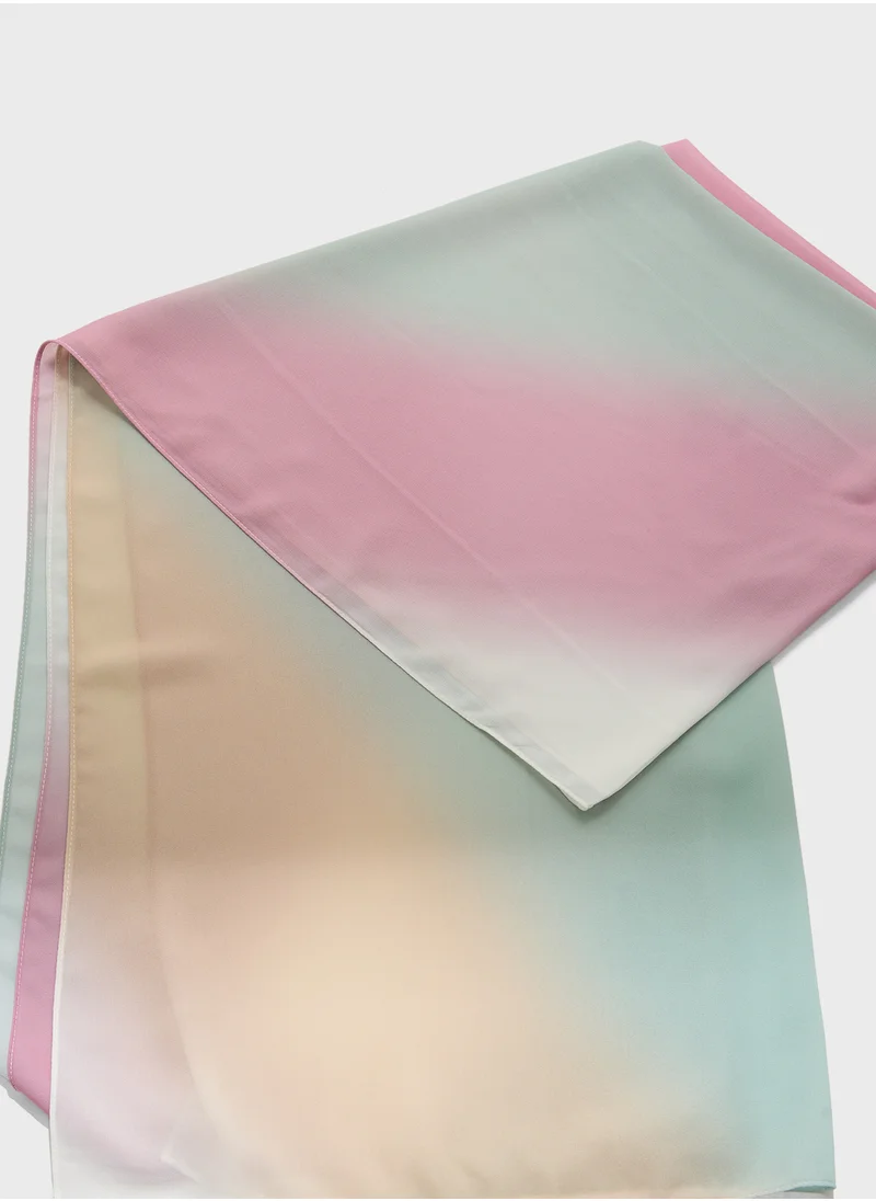 خزانة Ombre Long Hijab Scarf