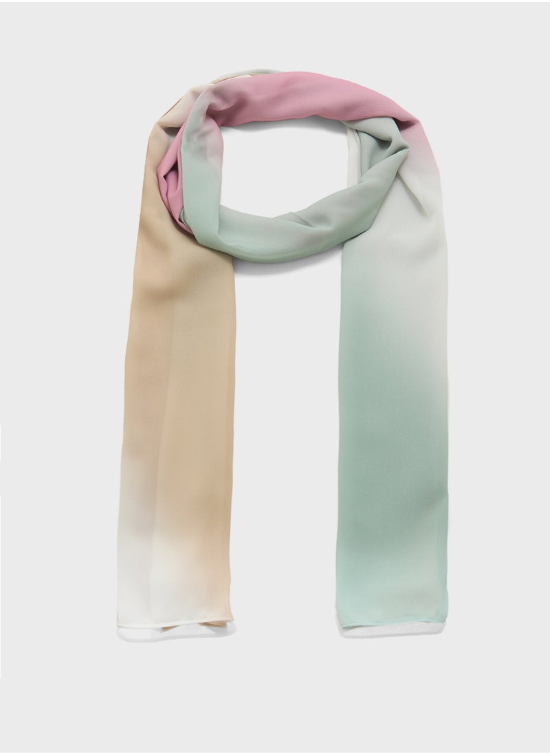 Khizana - Ombre Long Hijab Scarf - Image 1