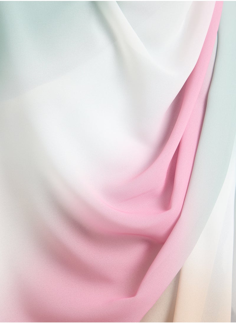 Khizana - Ombre Long Hijab Scarf - Image 1