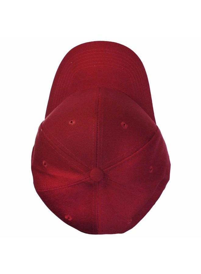 falari baseball dad cap adjustable size for running workouts and outdoor activities, 1pc burgundy, one size, 63-G001-28-Burgundy - Image 4