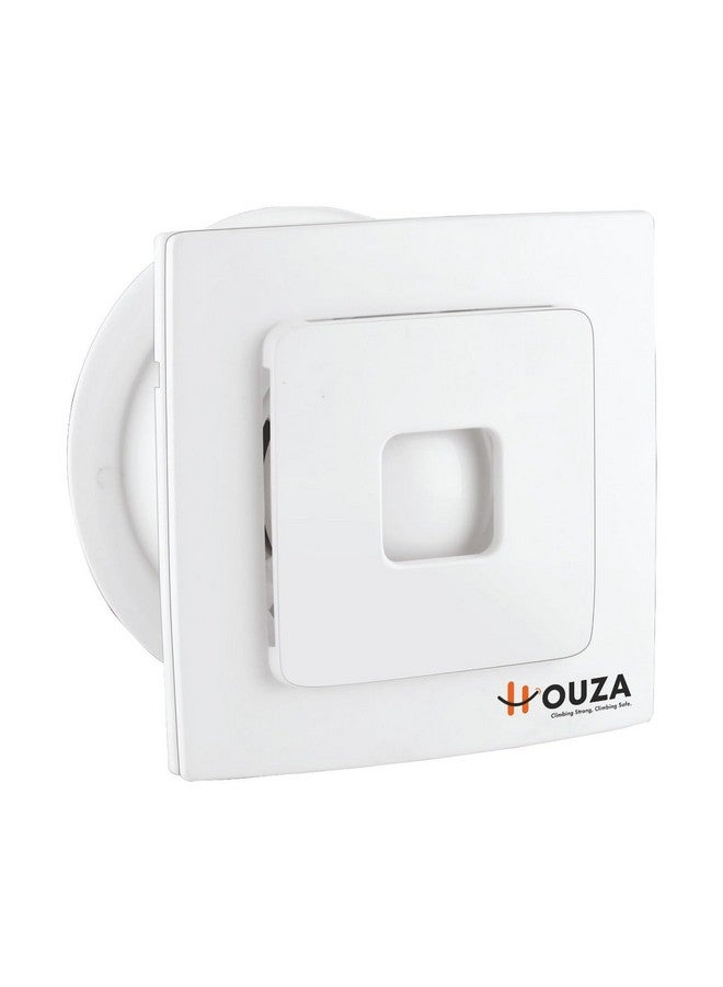HOUZA High Speed Exhaust Ventilation Axial Fan Copper Motor Suitable for Bathroom, Kitchen, and Office (4 Inch) 100 mm Exhaust Fan with Anti-Rust Body with 1 year warranty (White) - Image 1