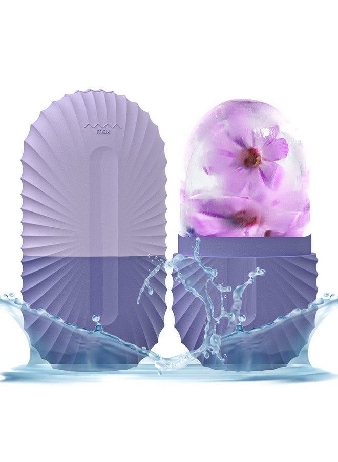 Facial Ice Roller for Glowing Skin | Skin Tightening | Remove Wrinkles-Acne-Pimples | Relief from Eye Puffiness (Purple) - Image 1
