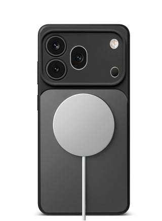Honor 600 Pro 5G 2026 Premium Liquid Silicone Compatible With Thin Magsafe Ring Case Cover (MCMPMN) - Black - view 3