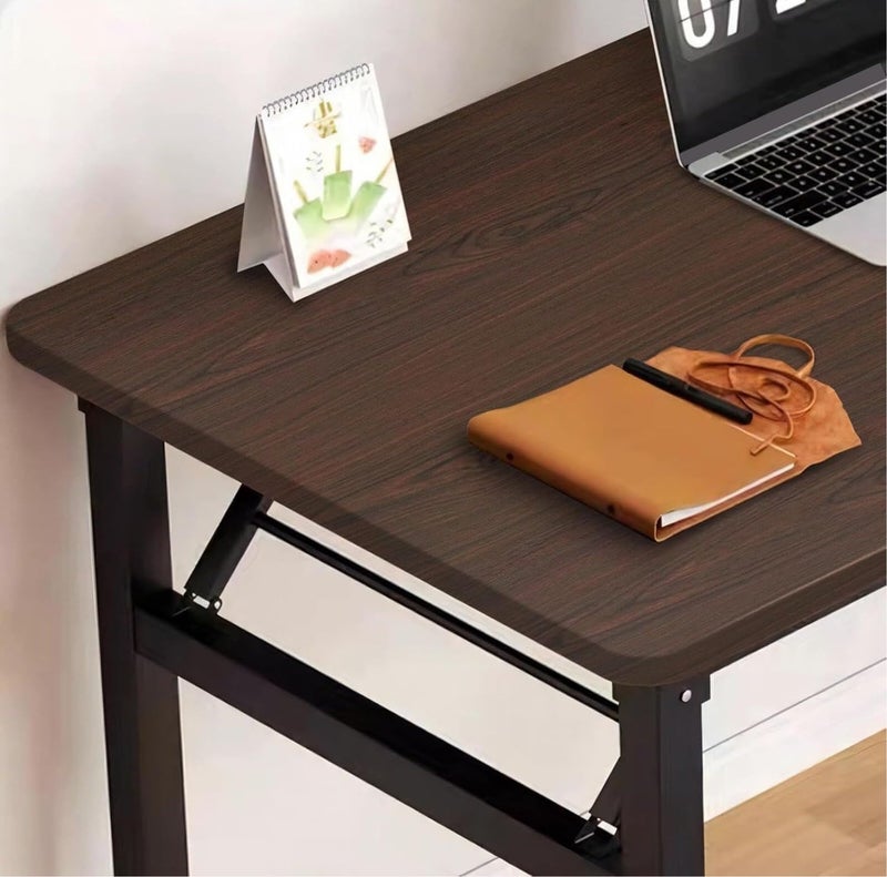 CREON Brown Wood Contact Paper for Desk Cabinet Drawer Shelf Countertops Wall (Wood Dark Brown, 24X146 Inch) - Image 3