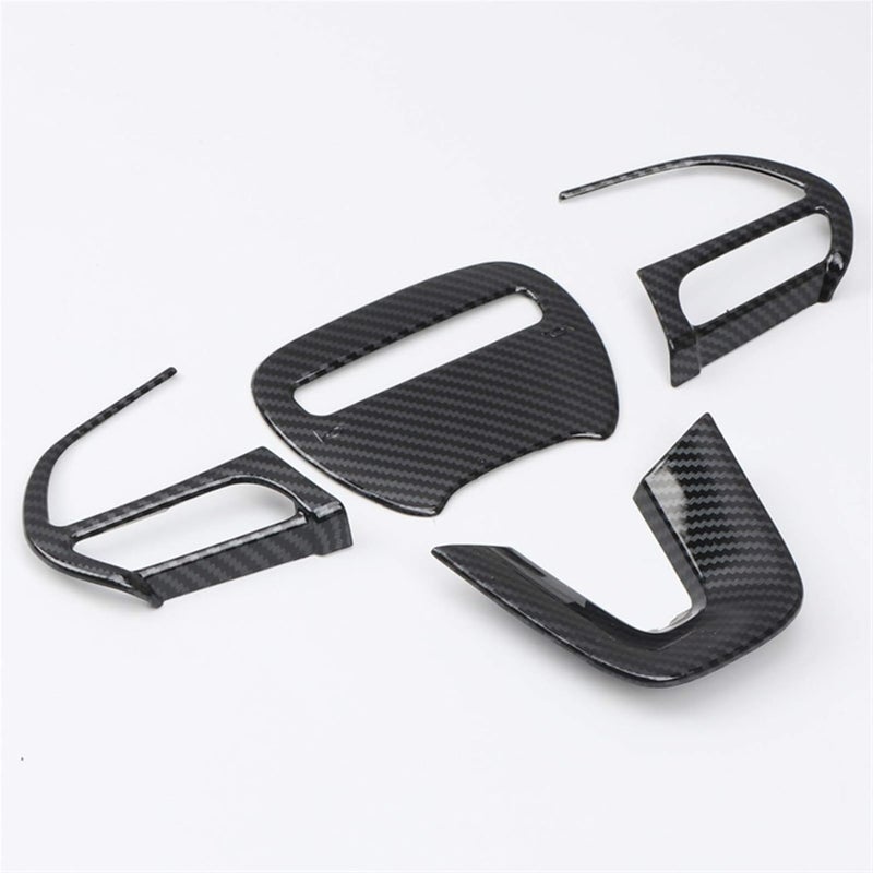 Wivplex Carbon Fiber Steering Wheel Cover Trim for Dodge Challenger - Image 1