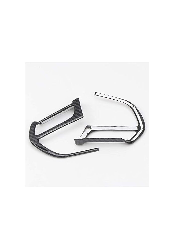 Wivplex Carbon Fiber Steering Wheel Cover Trim for Dodge Challenger - Image 3
