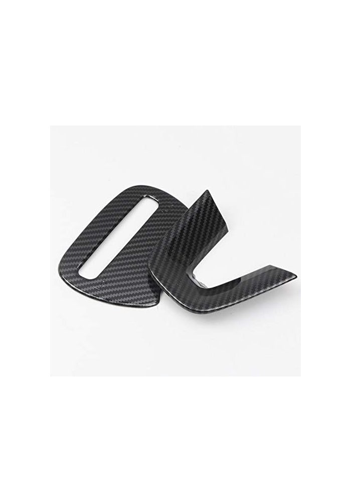 Wivplex Carbon Fiber Steering Wheel Cover Trim for Dodge Challenger - Image 2