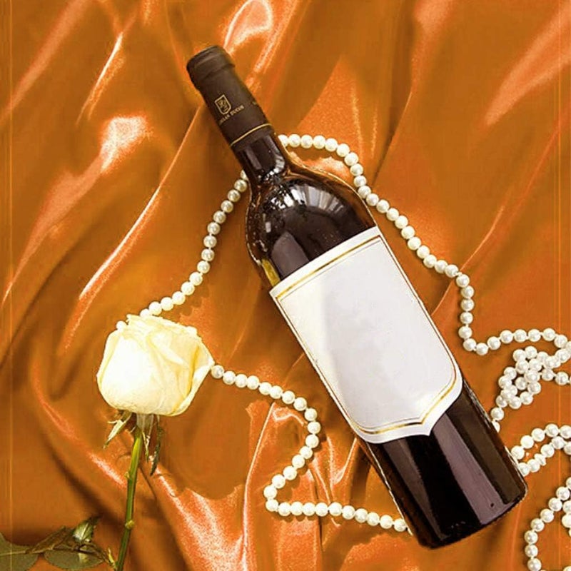 klarako Photography Backdrop Solid Color Artificial Silk Mercerized Cloth Shoot Background Studio Photo Props for Jewelry Ring Cosmetics klarako27.56x39.37inch klarakoYellow - Image 3