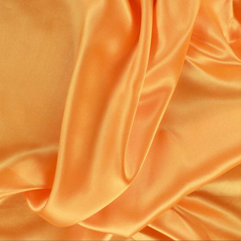 klarako Photography Backdrop Solid Color Artificial Silk Mercerized Cloth Shoot Background Studio Photo Props for Jewelry Ring Cosmetics klarako27.56x39.37inch klarakoYellow - Image 1