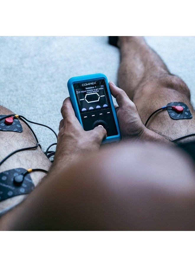 COMPEX Edge 3.0 Muscle Stimulator with TENS Kit, 4 Programs, Helps facilitate and Improve Muscle Performance, Blue  - Image 5
