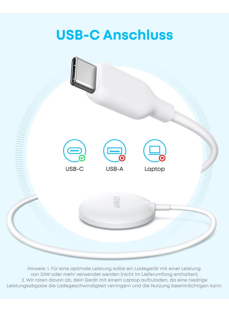 Anker MagSafe Charger Pad Compatible, MagGo iPhone 17/17 Pro/17 Air /17 Pro Max, 16/15/14 Series (Charger Not Included) - Image 5