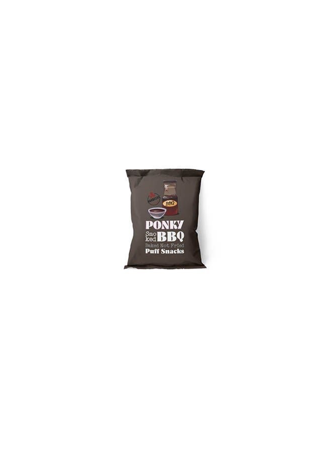 Ponky Smoked Bbq Snacks - 30 grams (Pack of 5) - Image 2