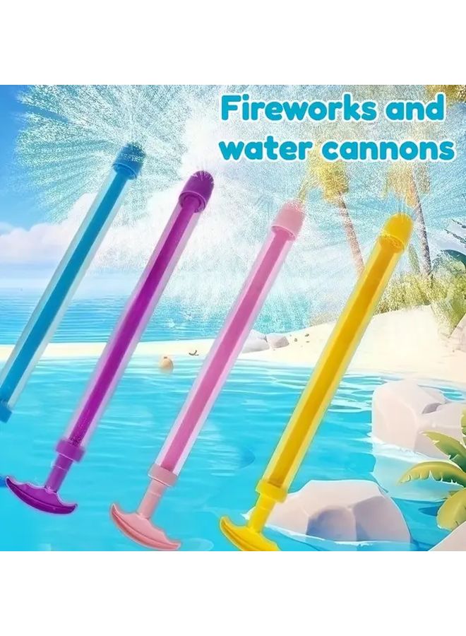 Pink High Pressure Water Sprayer Fireworks Fountain For Pool Party Photo Prop - Image 1