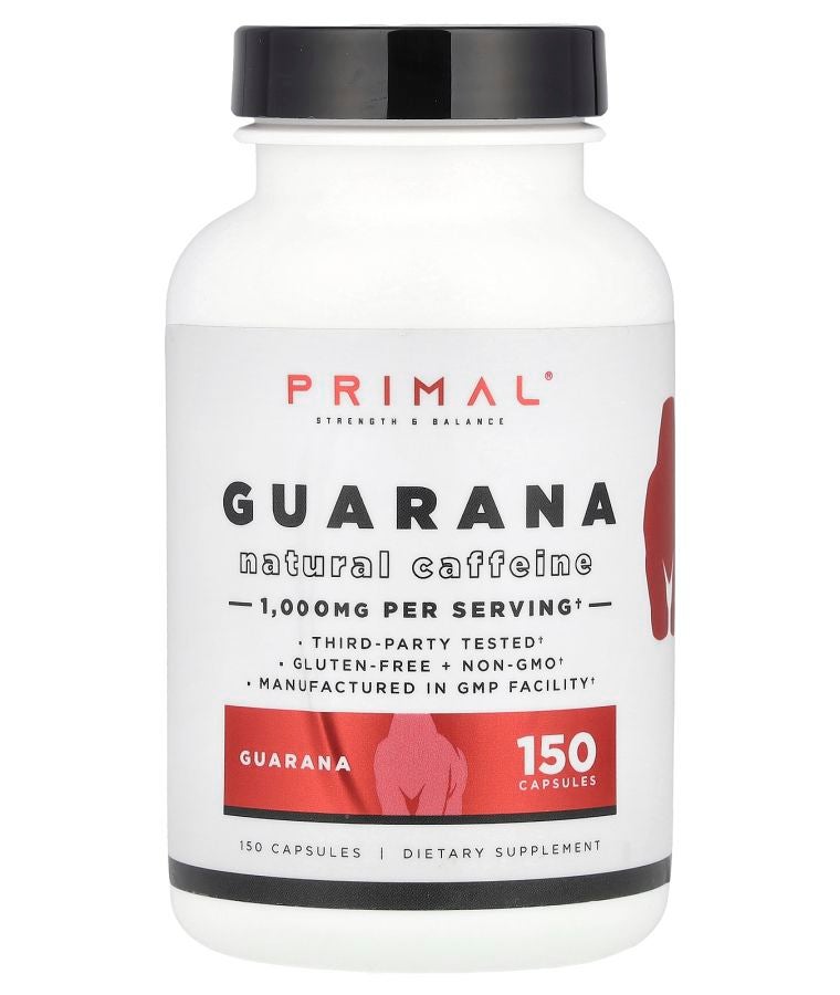 Guarana 150 Capsules (500 mg per Capsule)